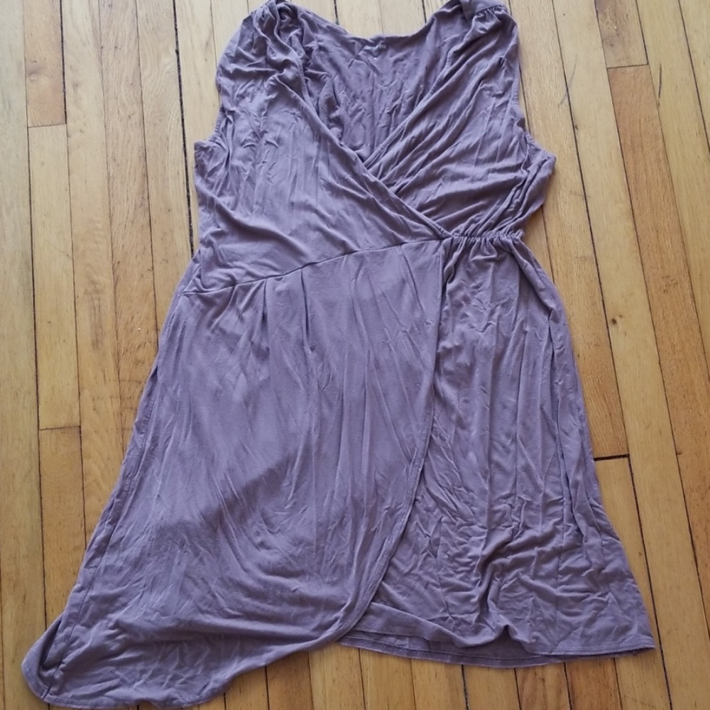 Garnet hill faux wrap style dress